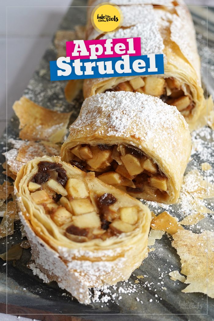 Einfacher Apfelstrudel (mit Filoteig) | Bake to the roots