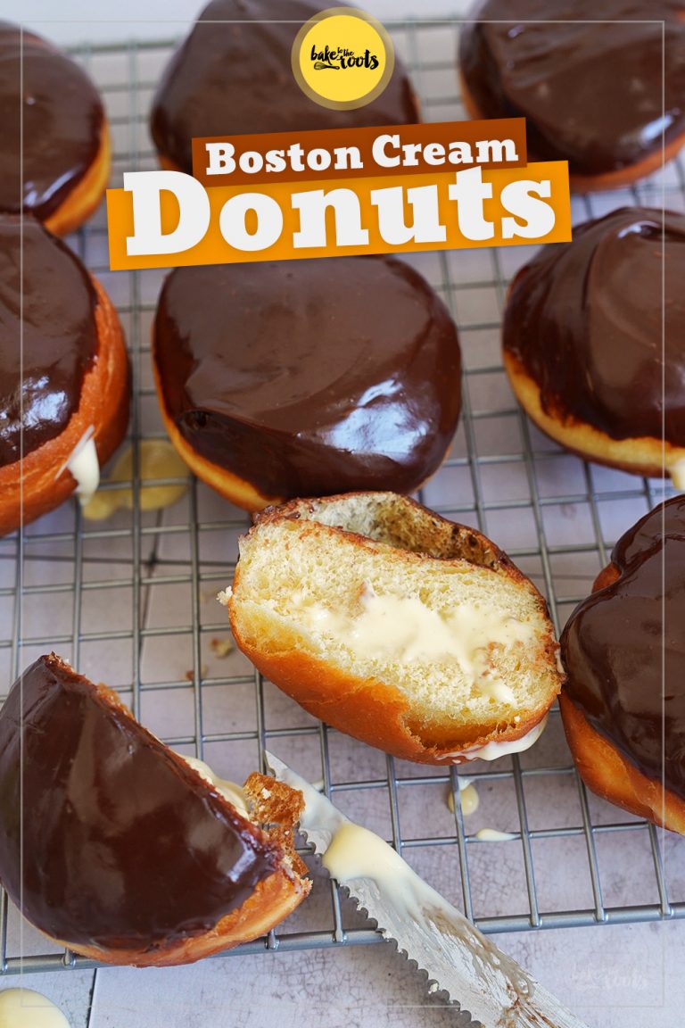 Easy Boston Cream Donuts | Bake to the roots