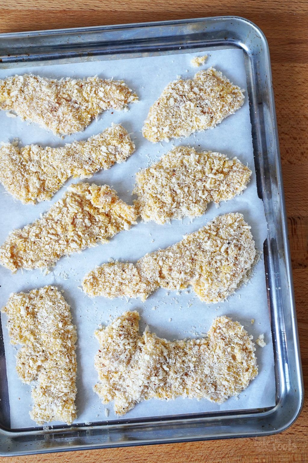 Chicken Tenders mit Honey Mustard Dip Bake to the roots