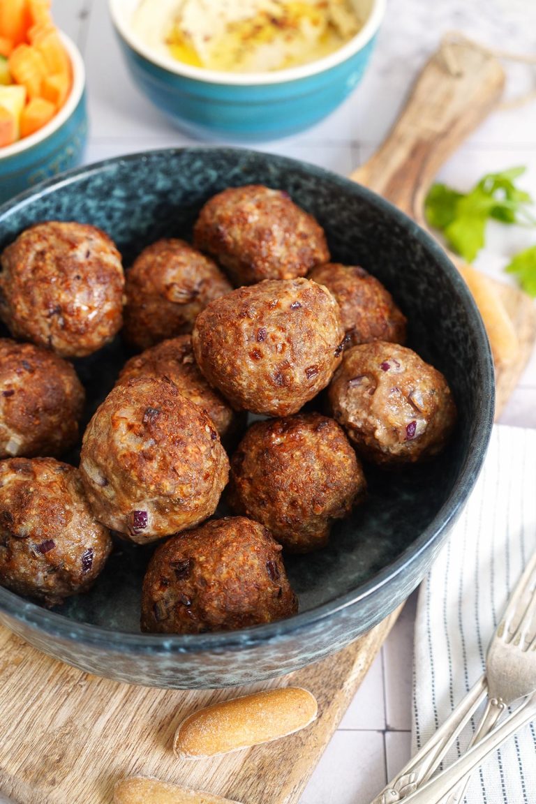 Einfache AirFryer Buletten (Frikadellen) | Bake to the roots