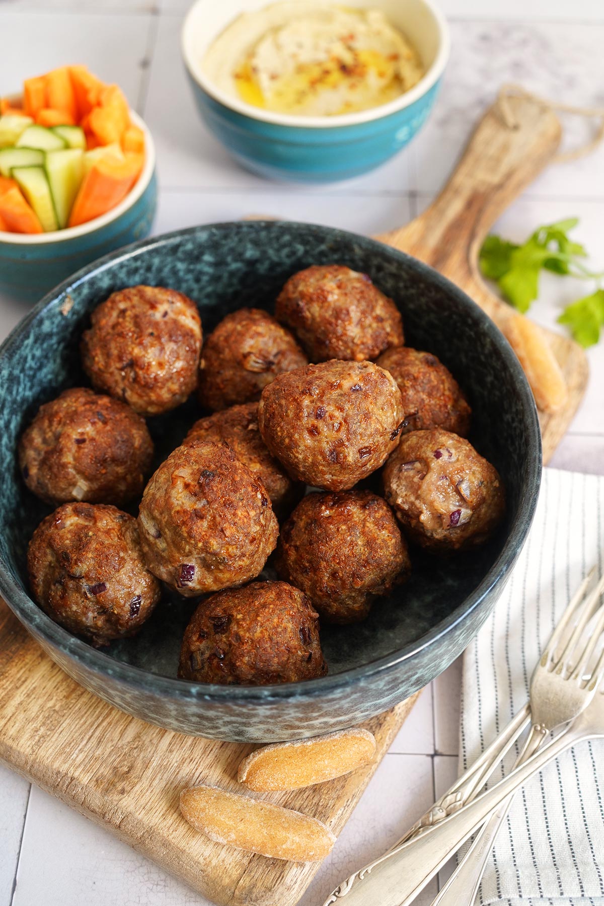 Einfache AirFryer Buletten (Frikadellen) | Bake to the roots