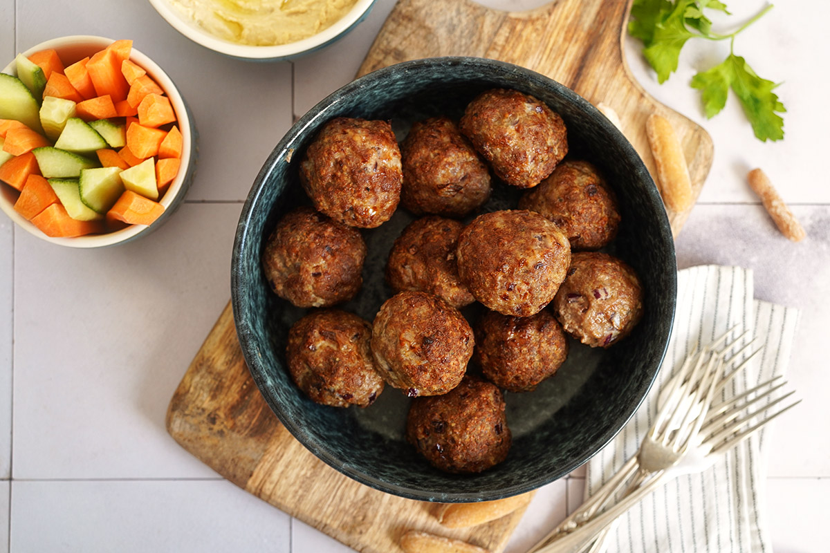 Einfache AirFryer Buletten (Frikadellen) | Bake to the roots