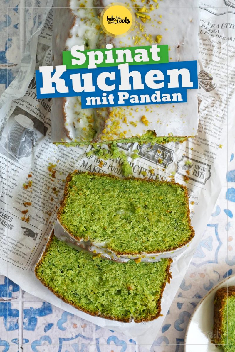Spinat Pandan Kuchen | Bake to the roots
