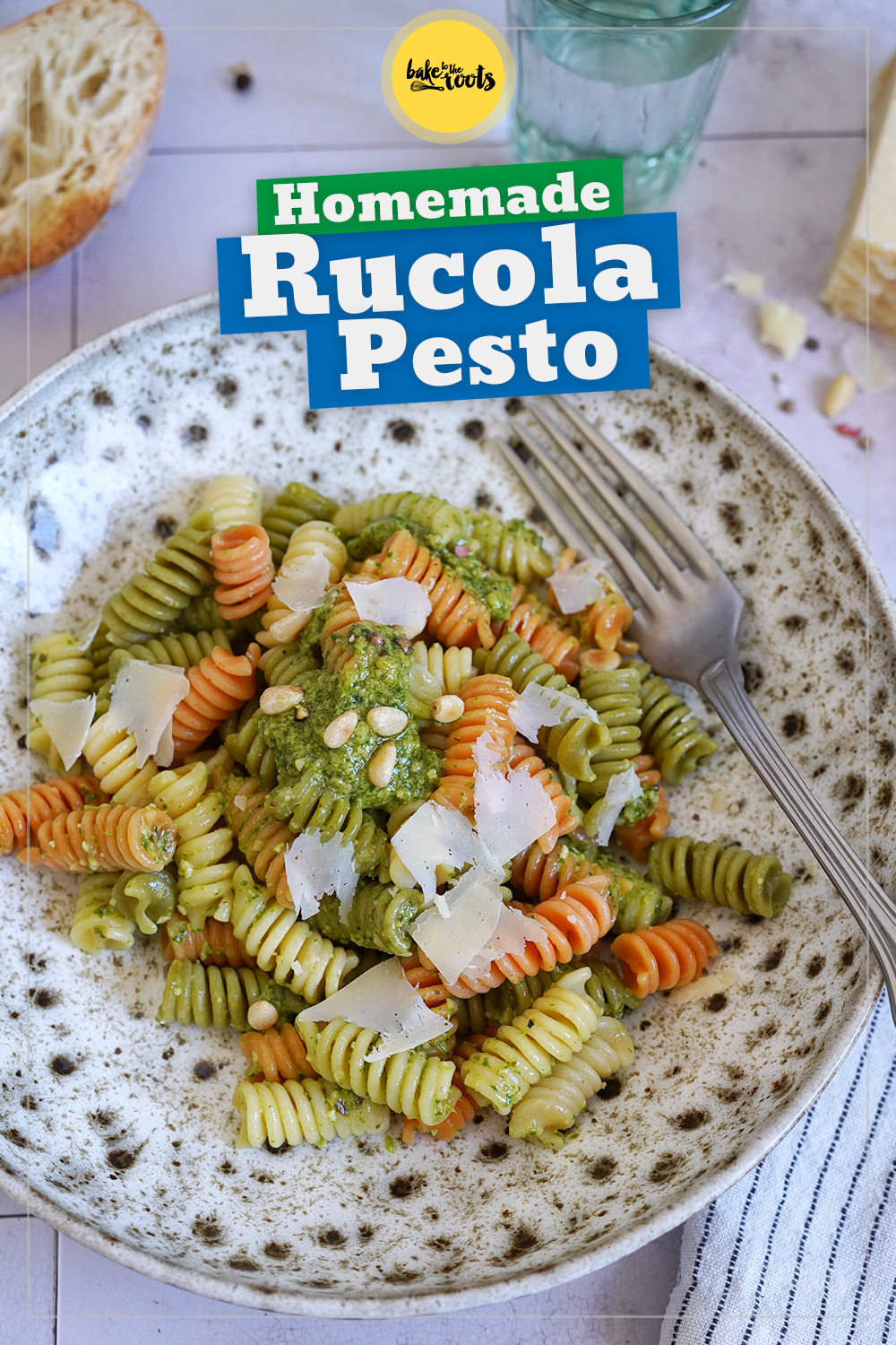 Einfaches Rucola Pesto | Bake to the roots