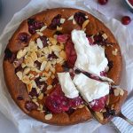 Ricotta Kuchen mit gerösteten Stachelbeeren | Bake to the roots