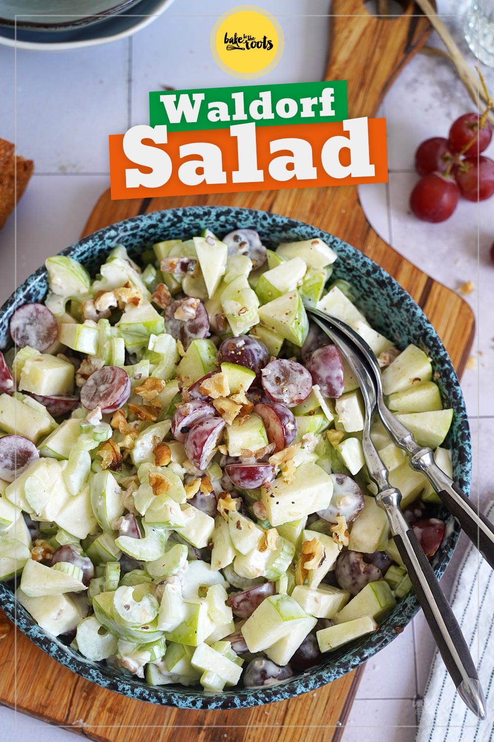 Classic Waldorf Salad | Bake to the roots