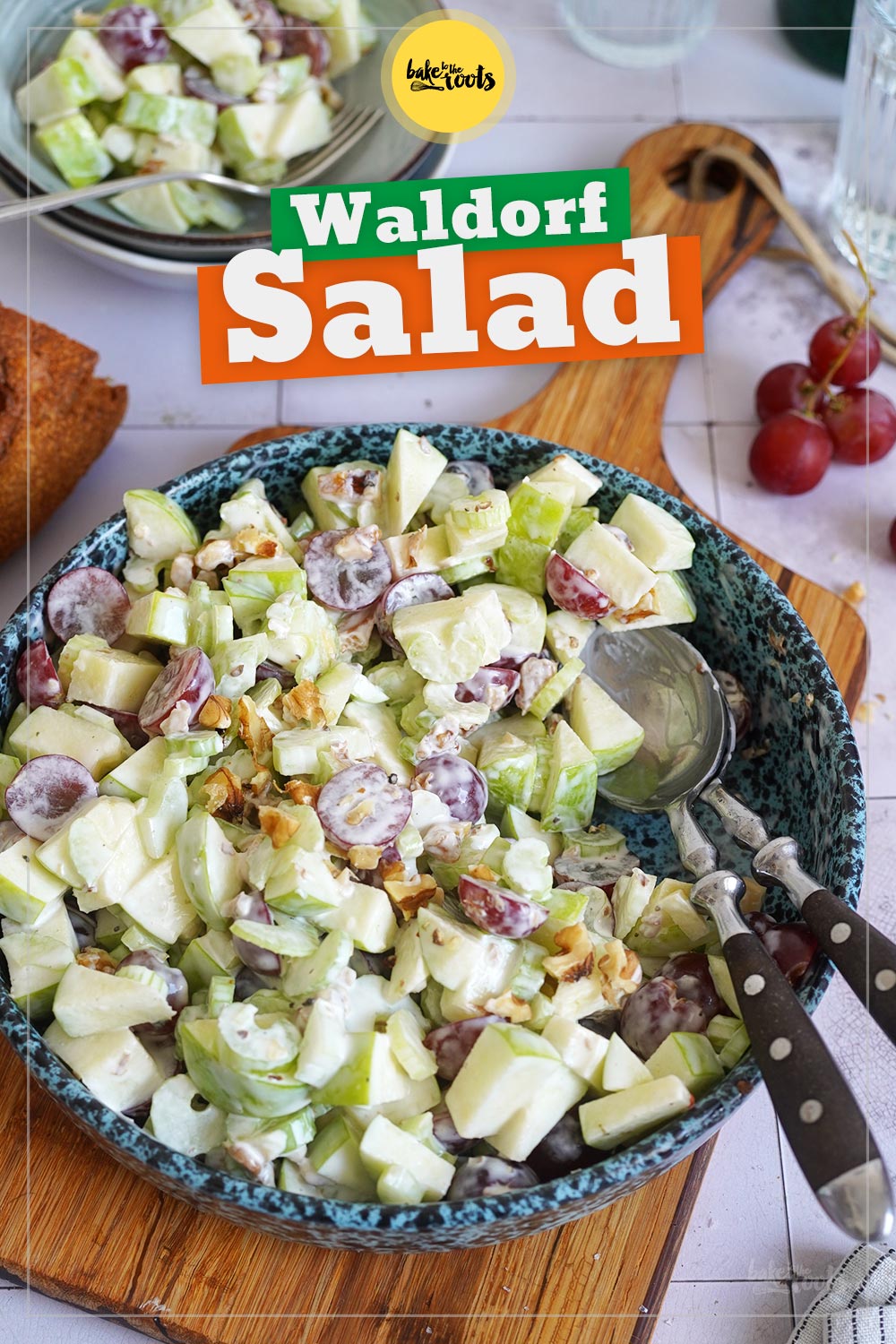 Classic Waldorf Salad | Bake to the roots