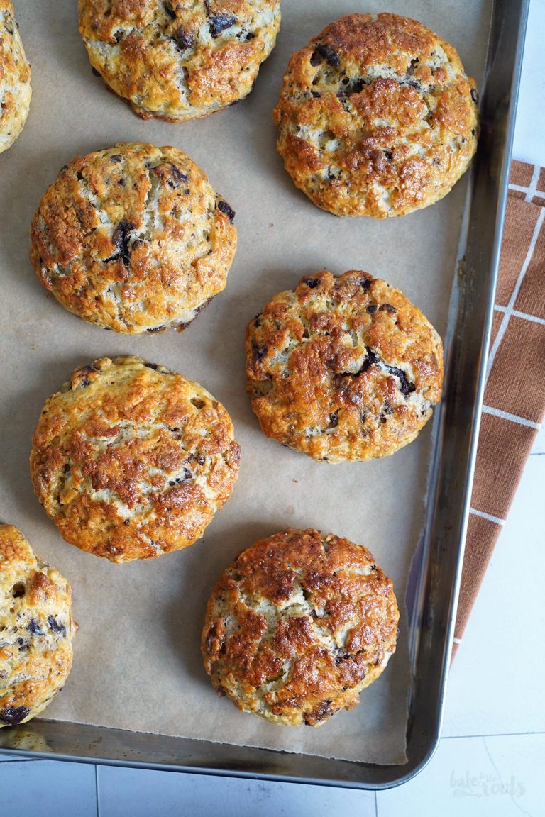 Walnuss &amp; Schokolade Scones | Bake to the roots