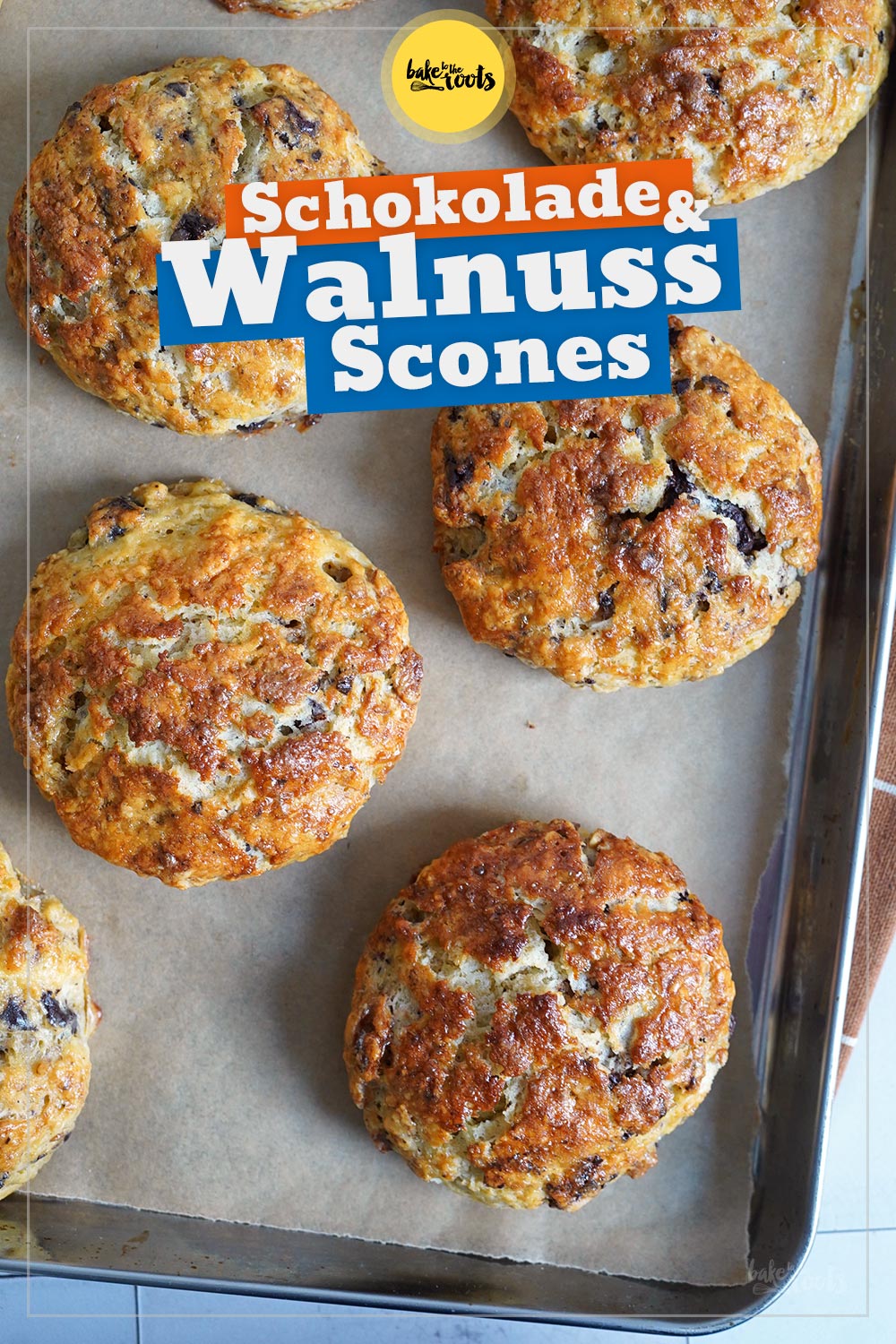 Walnuss & Schokolade Scones | Bake to the roots
