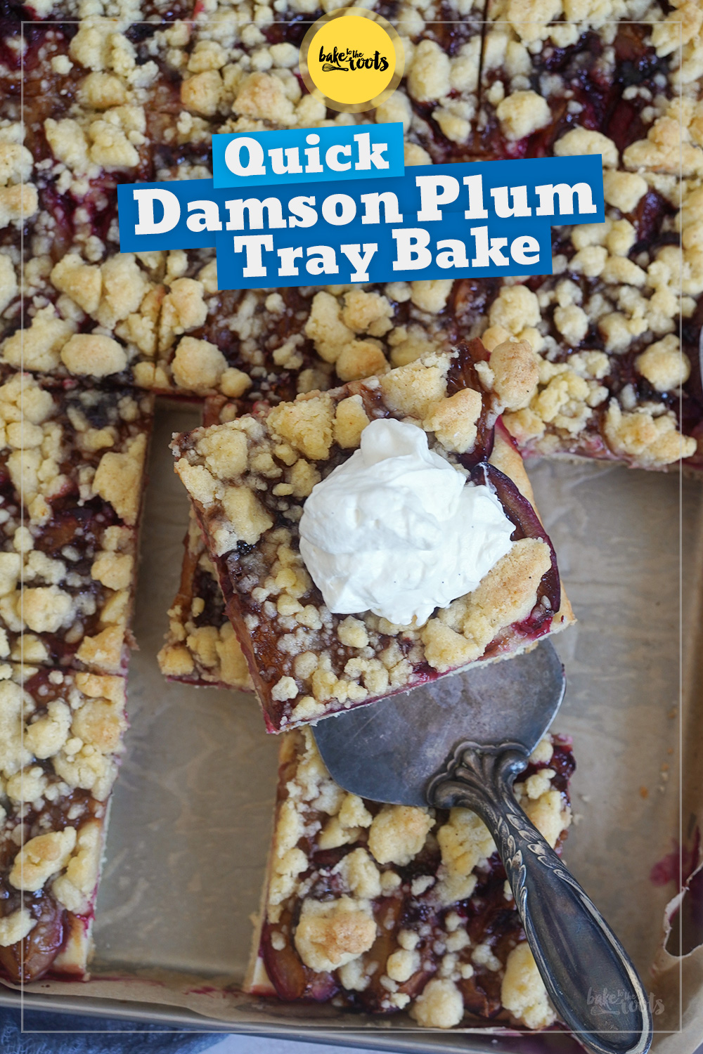 Speedy Damson Plum Cake (with Yogurt-Oil-Dough) | Bake to the roots