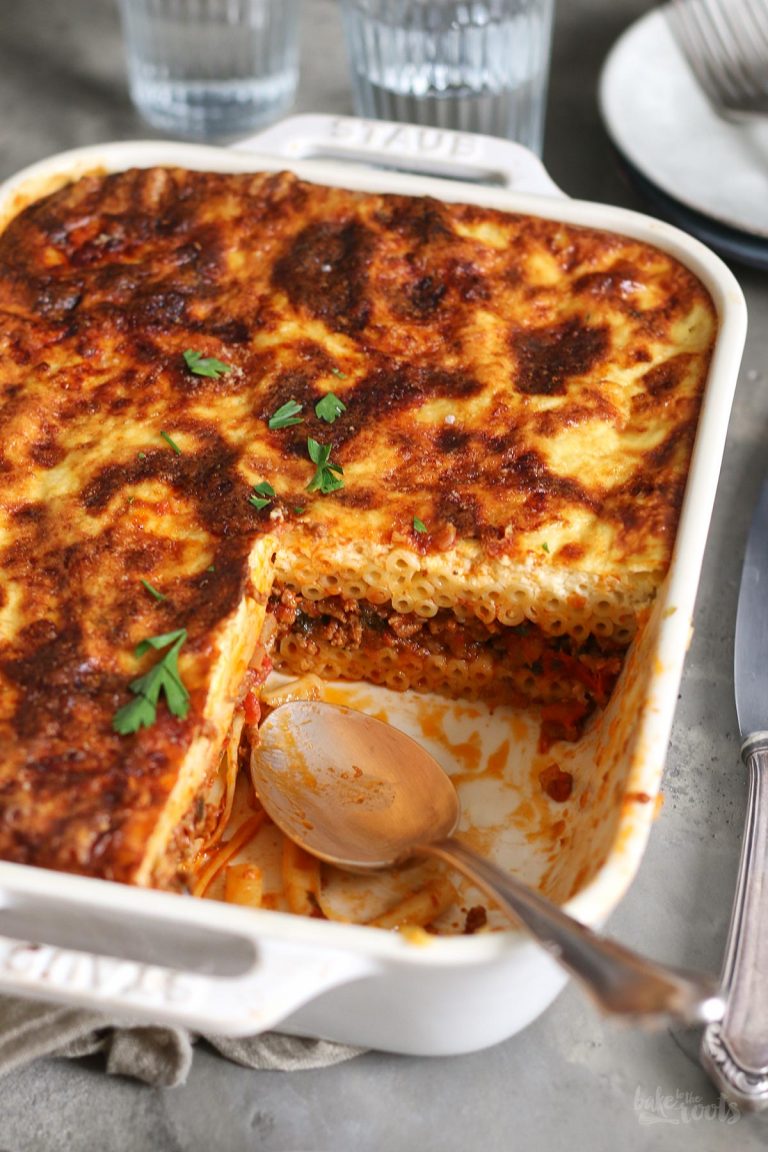 Griechischer Nudelauflauf (Pastizio) | Bake to the roots