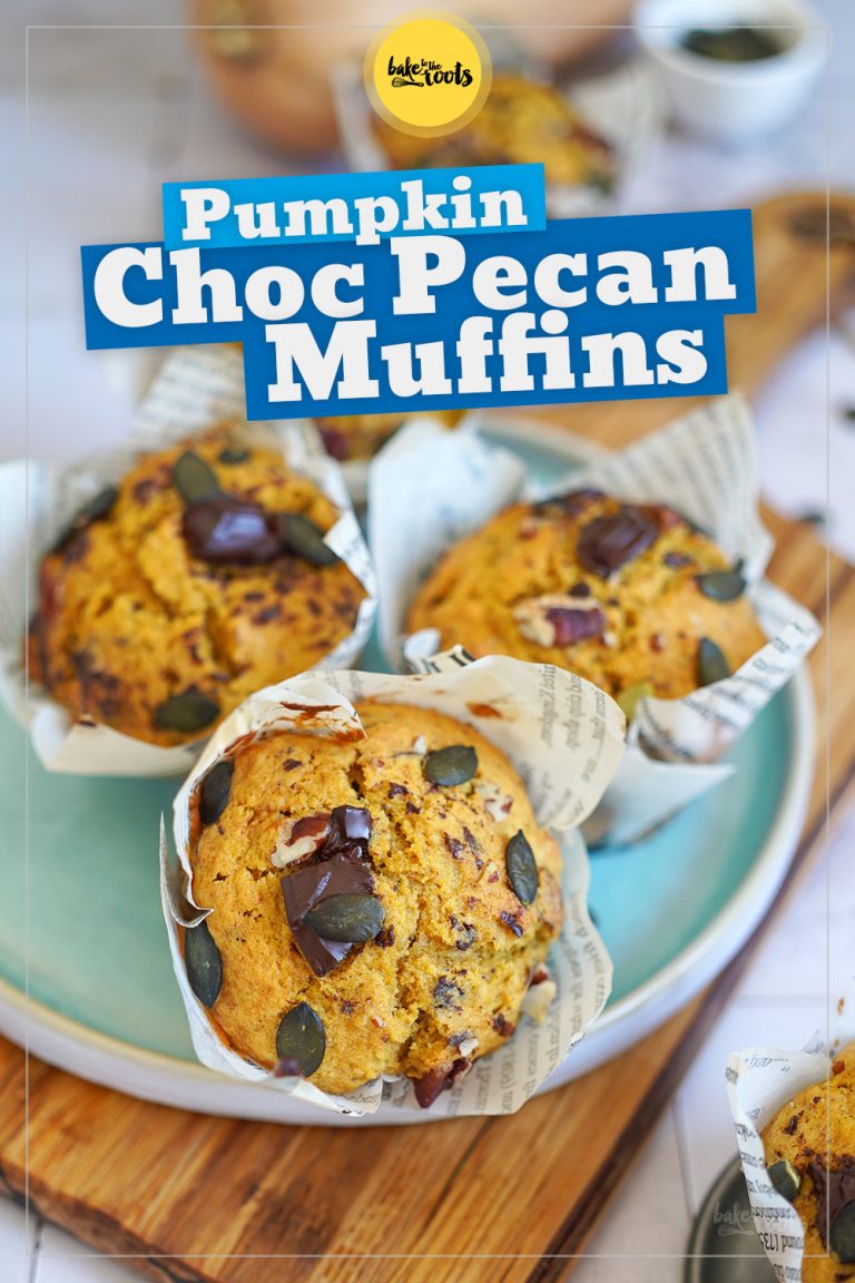 Einfache Muffins mit Kürbis, Schokolade &amp; Pekannüssen | BTTR