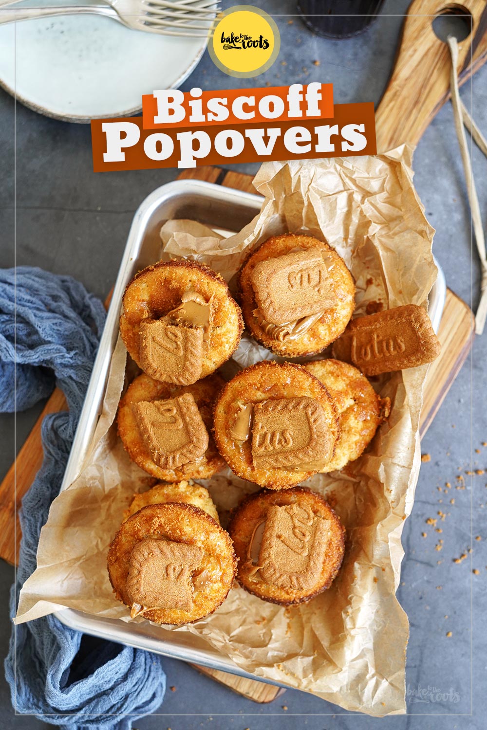 Biscoff Popovers | Bake to the roots