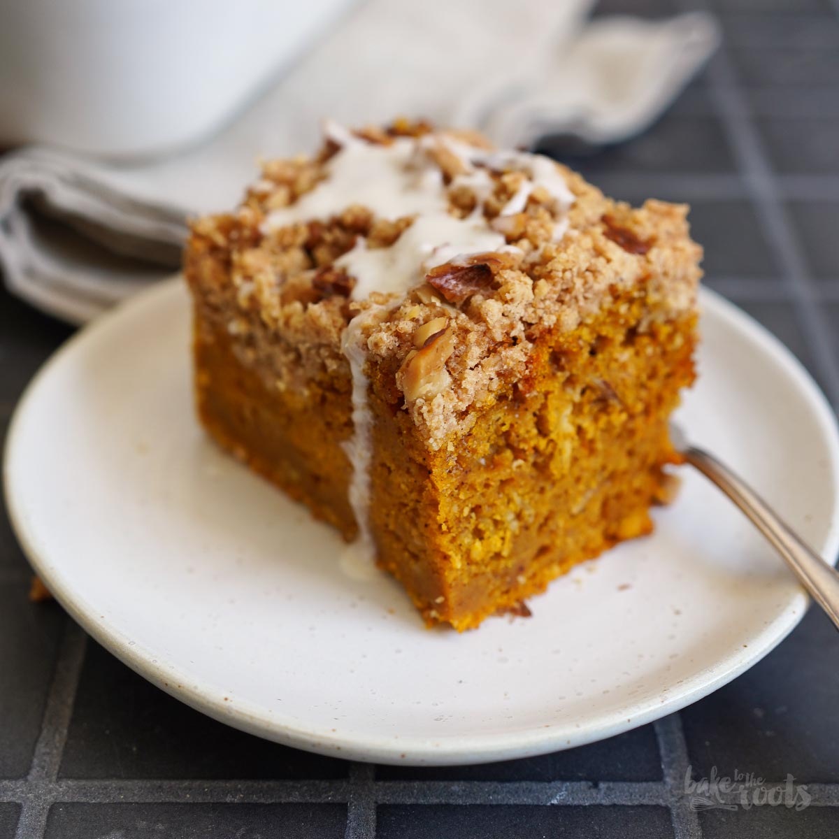 Pumpkin Streusel Coffee Cake Bake to the roots Bake to the roots