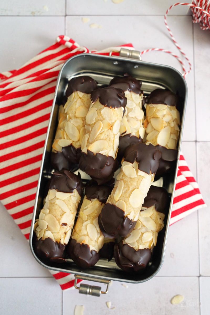Mandel Marzipan Stangen | Bake to the roots