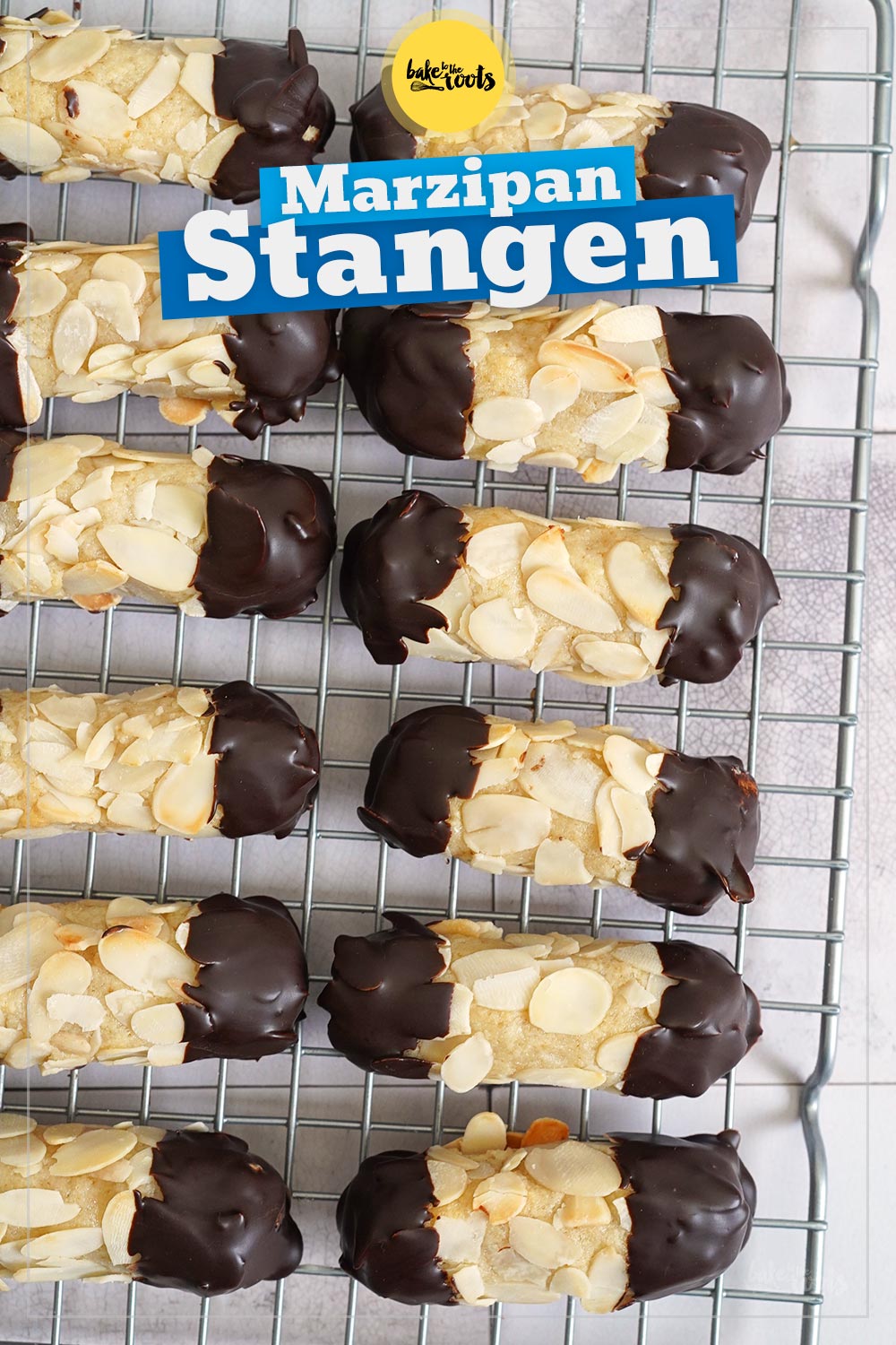 Mandel Marzipan Stangen | Bake to the roots