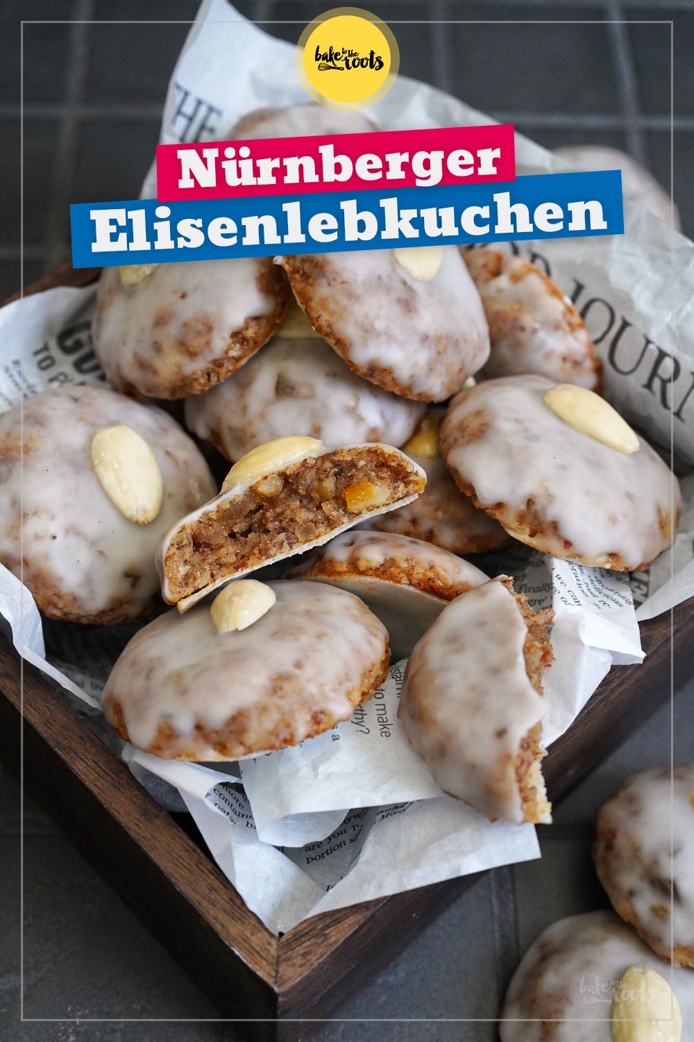 (Nürnberger) Mini Elisenlebkuchen | Bake to the roots