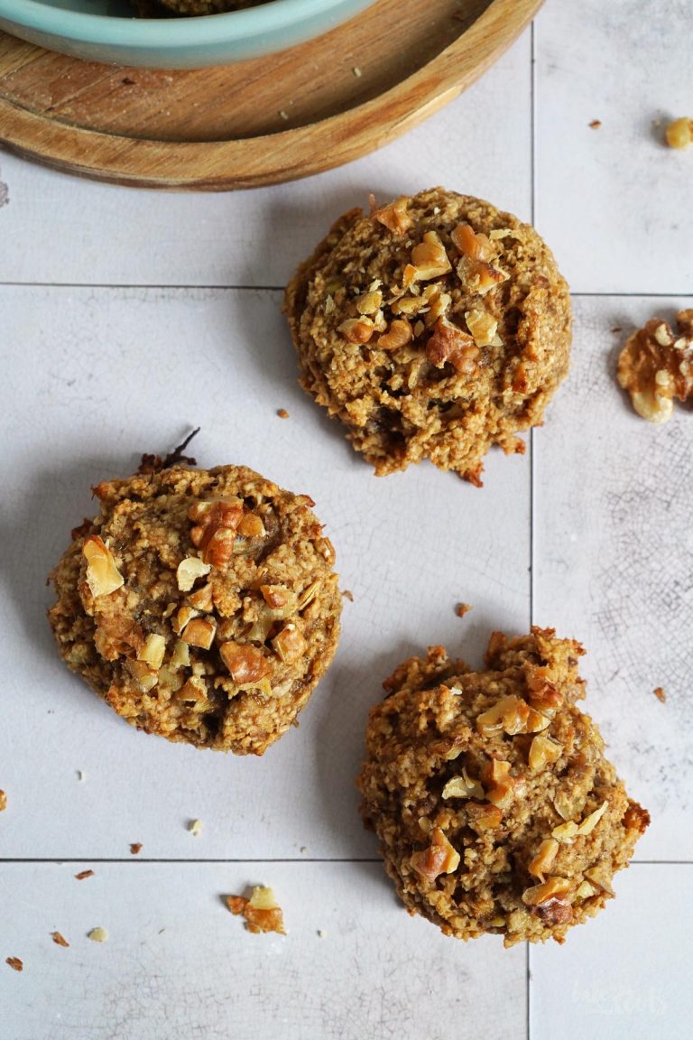 Bananen, Walnuss &amp; Haferflocken Cookies (vegan) | BTTR