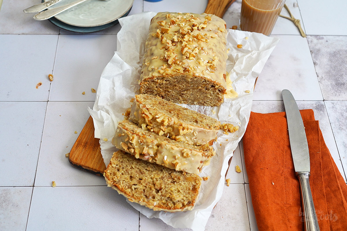 Maple Walnut Banana Bread | Bake to the roots