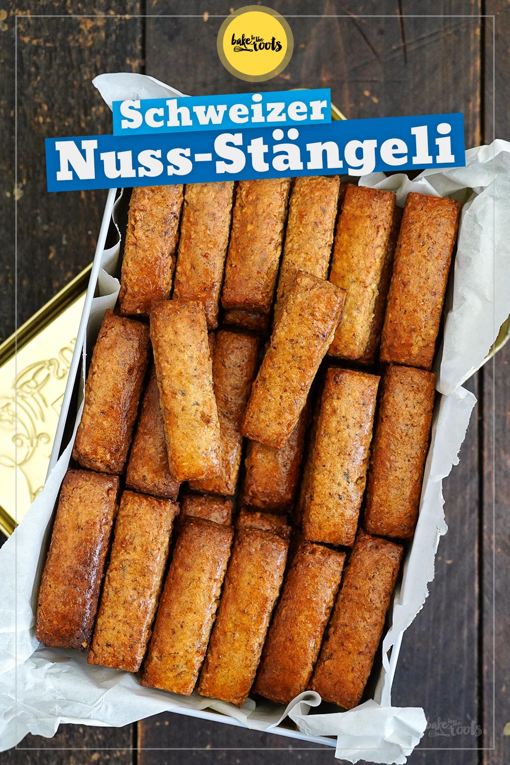Schweizer Nuss-Stängeli | Bake to the roots