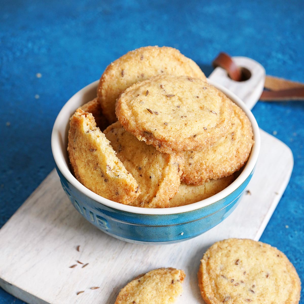 Caraway Ginger Shortbread Cookies Bake to the roots Bake to the roots
