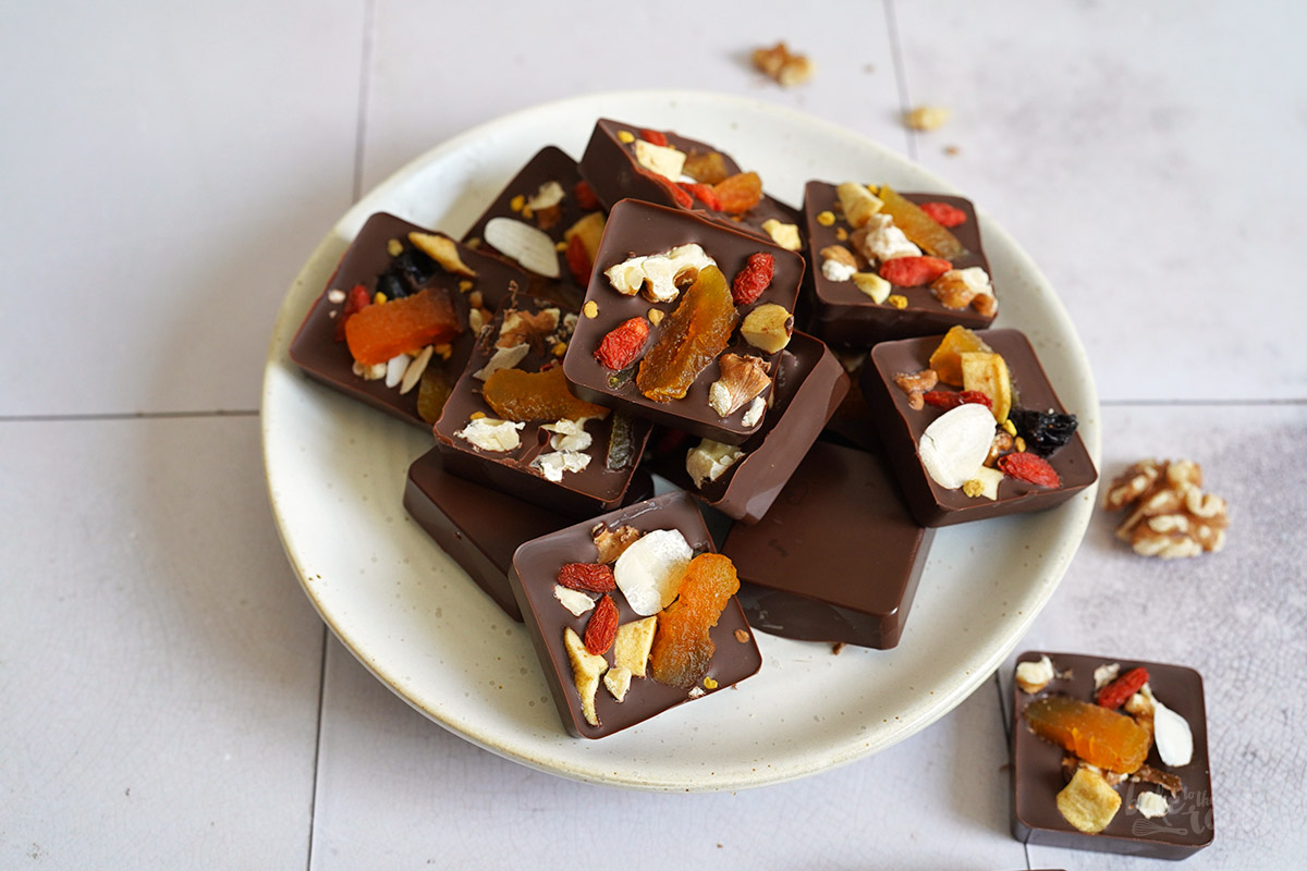 Ice Cube Tray Chocolates | Bake to the roots