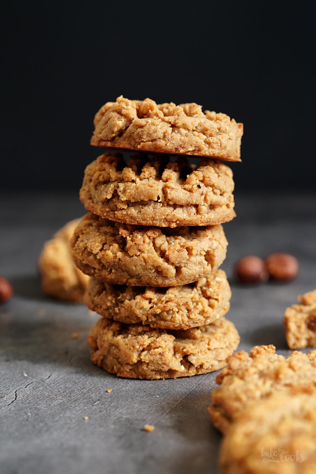Easy Hazelnut Butter Cookies | Bake to the roots