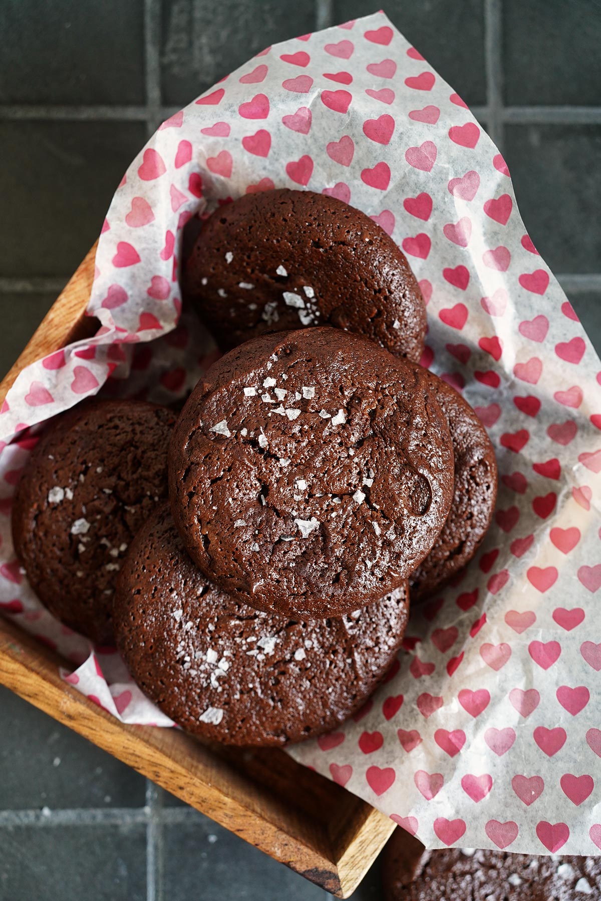 Fudgy Chocolate Cookies | Bake to the roots