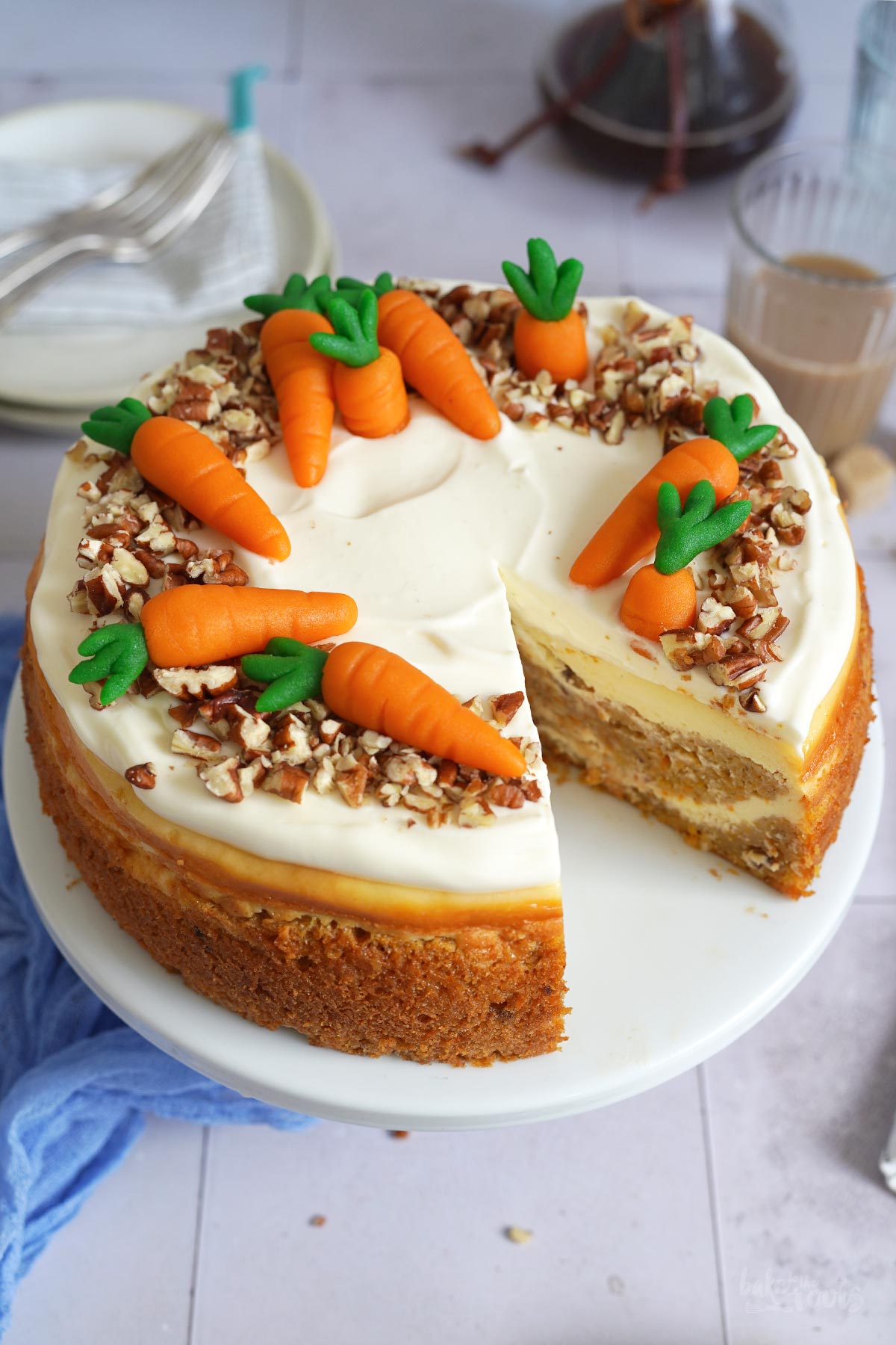 Carrot Cake Cheesecake | Bake to the roots