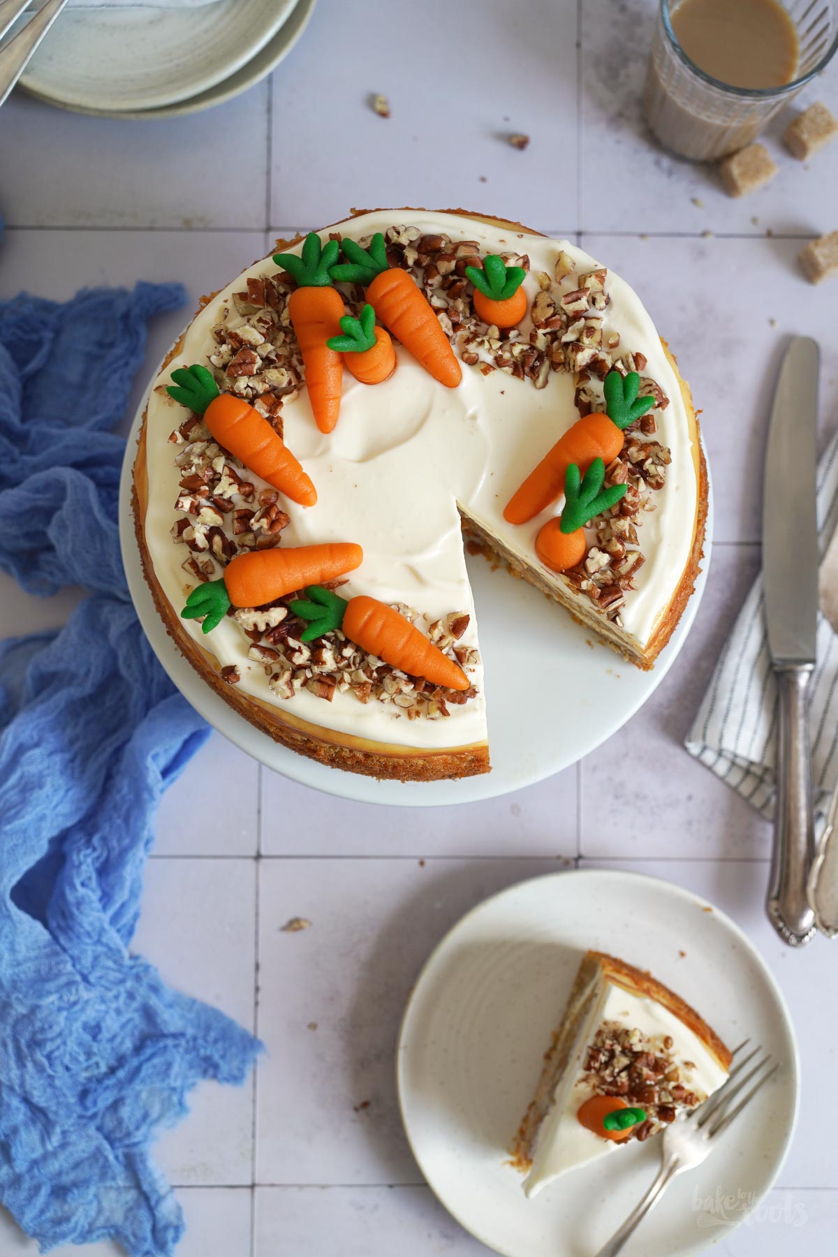 Carrot Cake Cheesecake | Bake to the roots