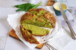 Wild Garlic, Spring Onion & Cheddar Soda Bread | Bake to the roots
