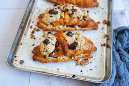 Chocolate Chip Cookie Croissants | Bake to the roots