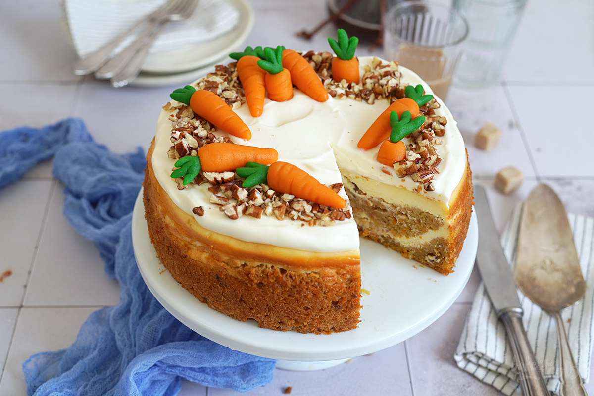 Carrot Cake Cheesecake | Bake to the roots