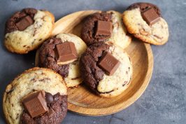 Duo Chocolate Chip Cookies | Bake to the roots