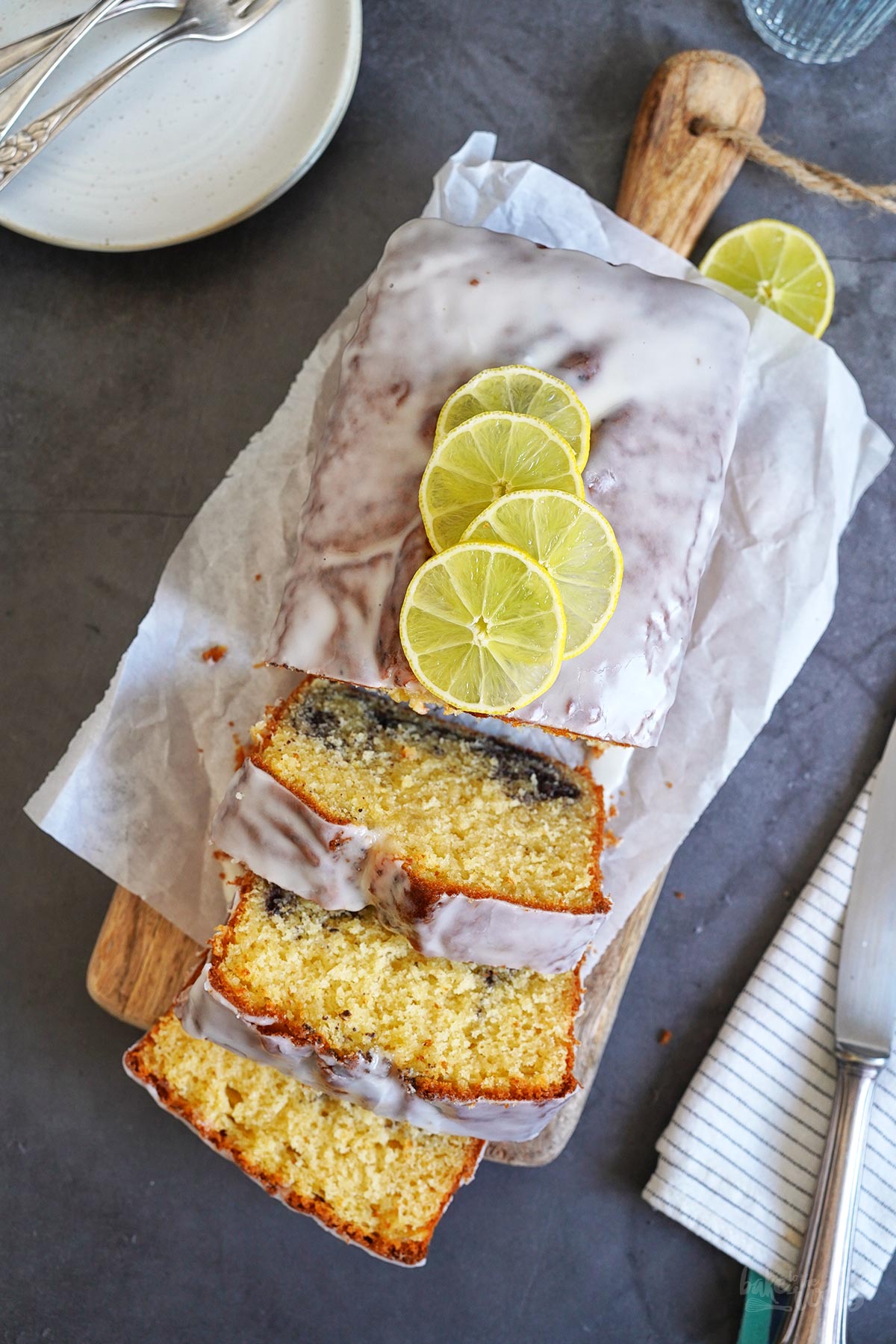 Lemon Poppy Seed Cake | Bake to the roots