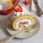 Strawberry Cake Roll | Bake to the roots