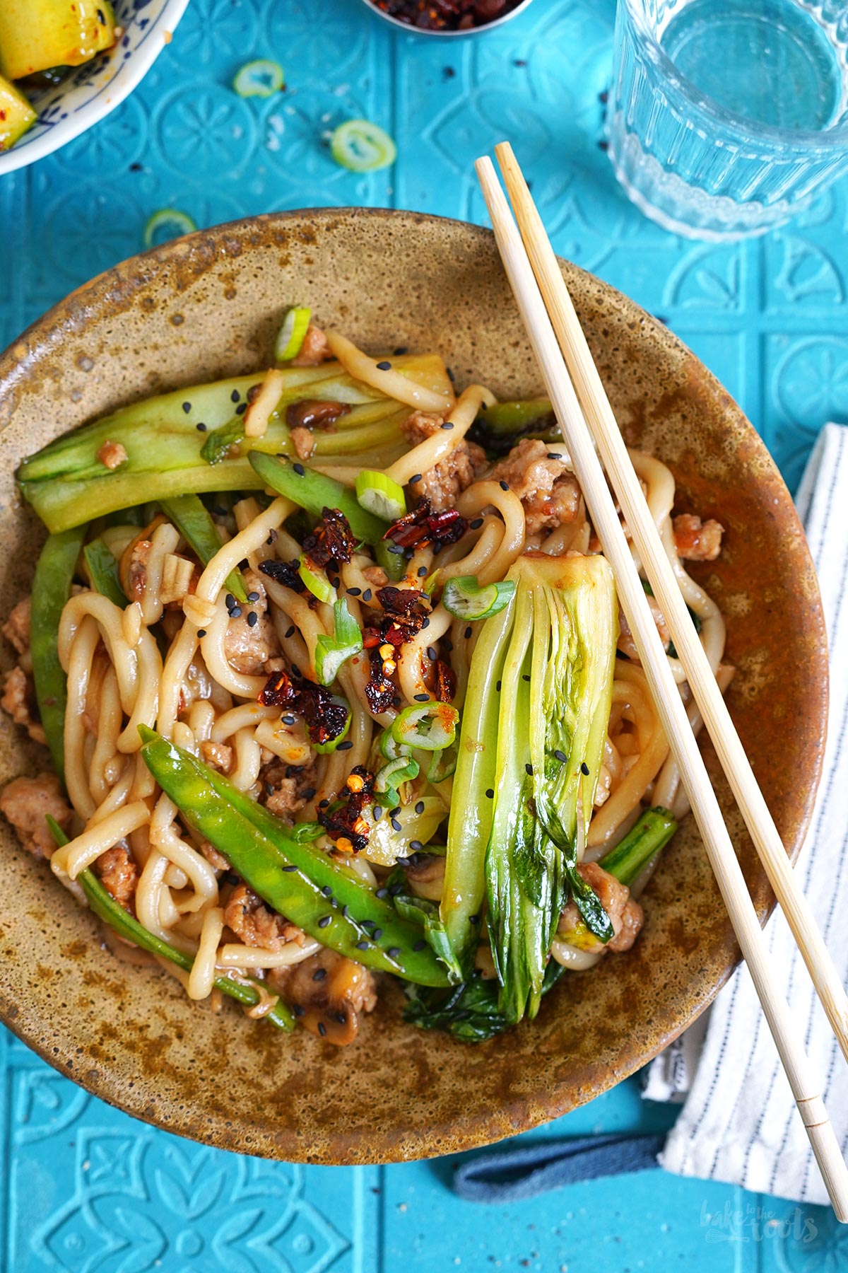 Yaki Udon with Pork | Bake to the roots