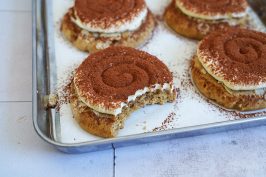 Crumbl Style Tiramisu Cookies | Bake to the roots