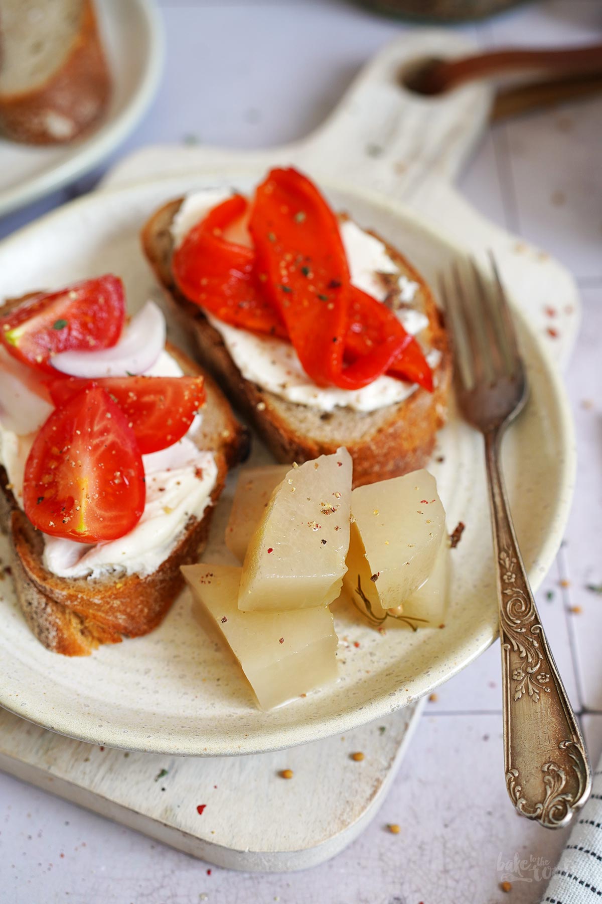 Eingelegte Senfgurken | Bake to the roots