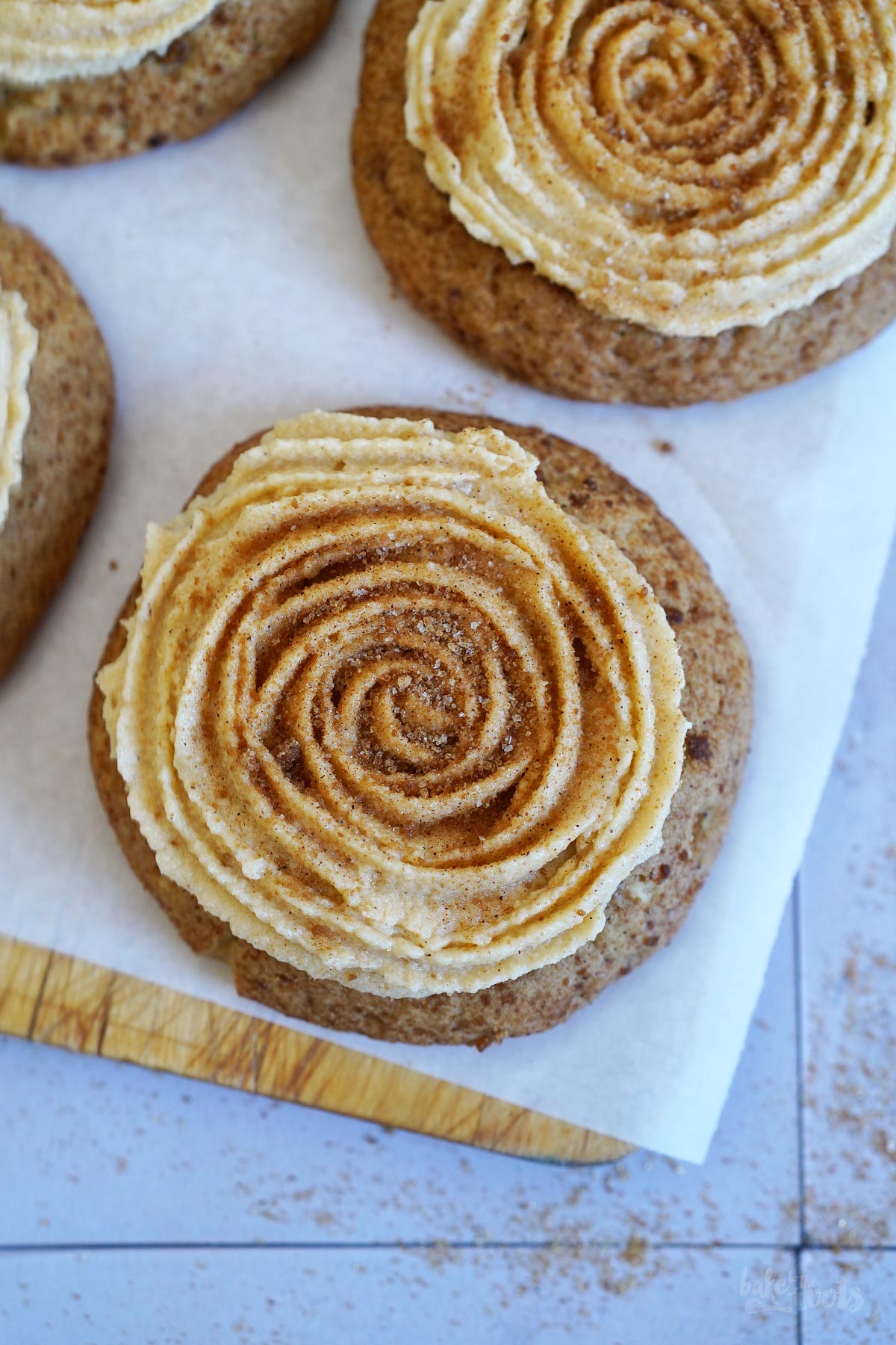 Churro Cookies (Crumbl Style) | Bake to the roots