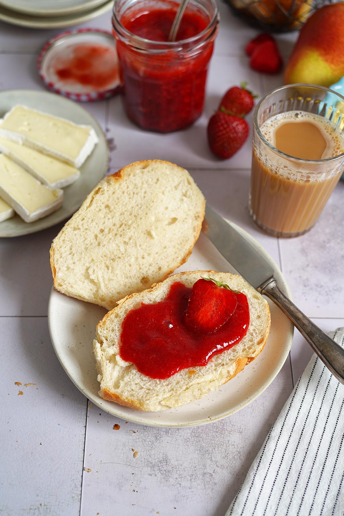 Erdbeer-Vanille Marmelade (ohne Zuckerzusatz) | Bake to the roots