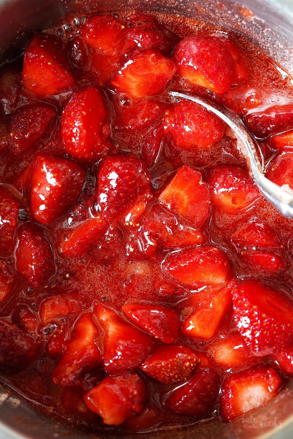 Erdbeer-Vanille Marmelade (ohne Zuckerzusatz) | Bake to the roots