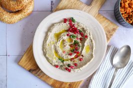 Easy Air Fryer Baba Ganoush | Bake to the roots