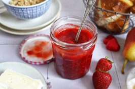 Erdbeer-Vanille Marmelade (ohne Zuckerzusatz) | Bake to the roots