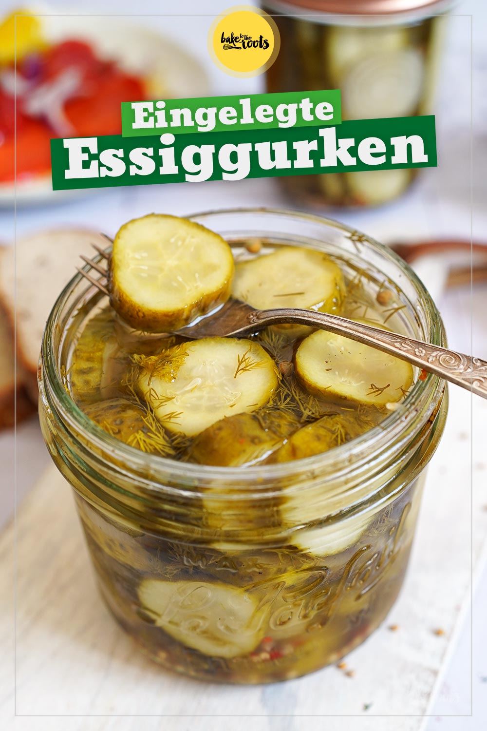 Eingelegte Essiggurken | Bake to the roots