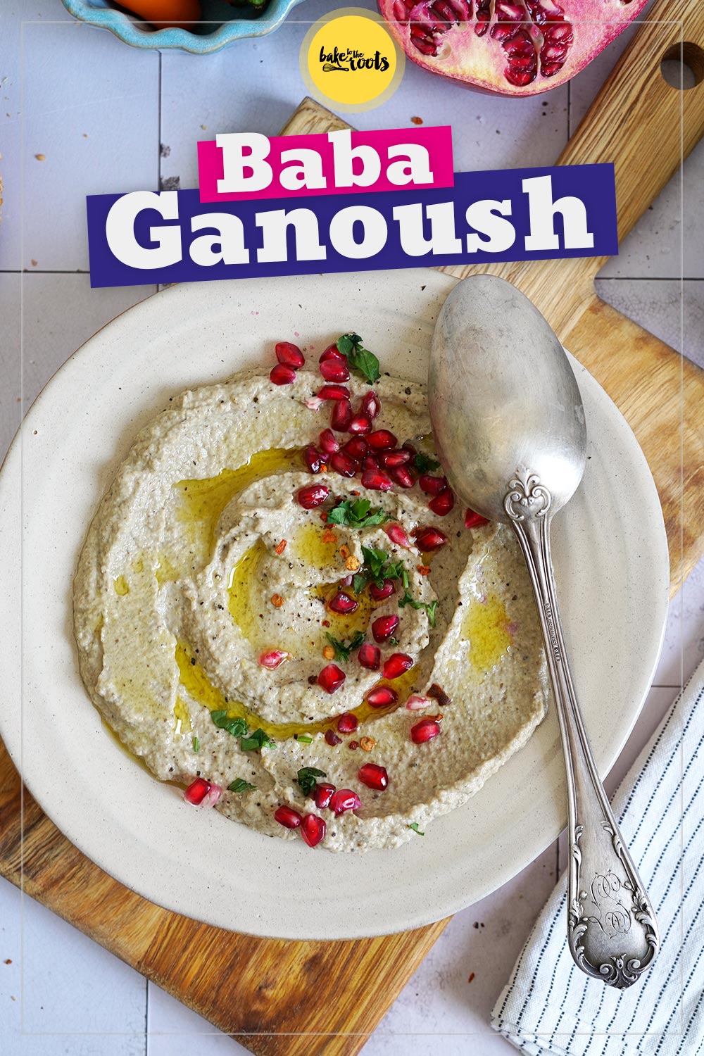 Easy Air Fryer Baba Ganoush | Bake to the roots
