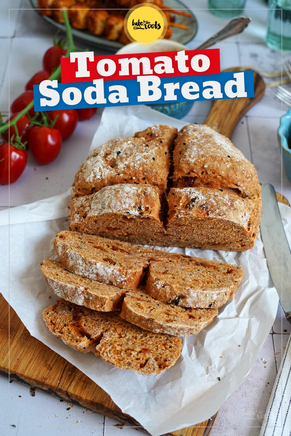 Tomato Soda Bread | Bake to the roots