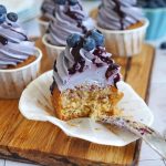 Einfache Blaubeeren Cupcakes | Bake to the roots