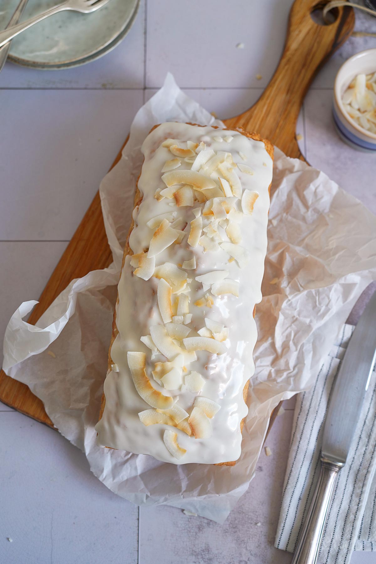 Coconut Milk Cake | Bake to the roots