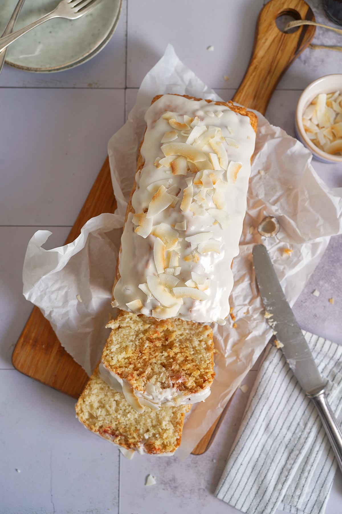 Coconut Milk Cake | Bake to the roots